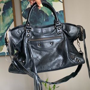 Balenciaga Classic City Bag Black